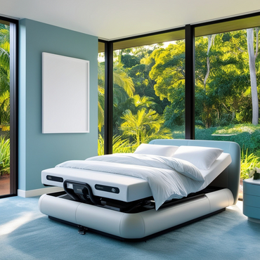 Smart Bed Frame with Massage Function