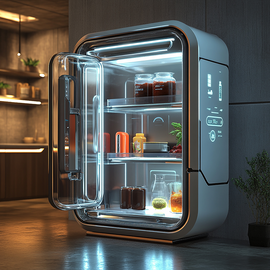 Compact Smart Mini Fridge